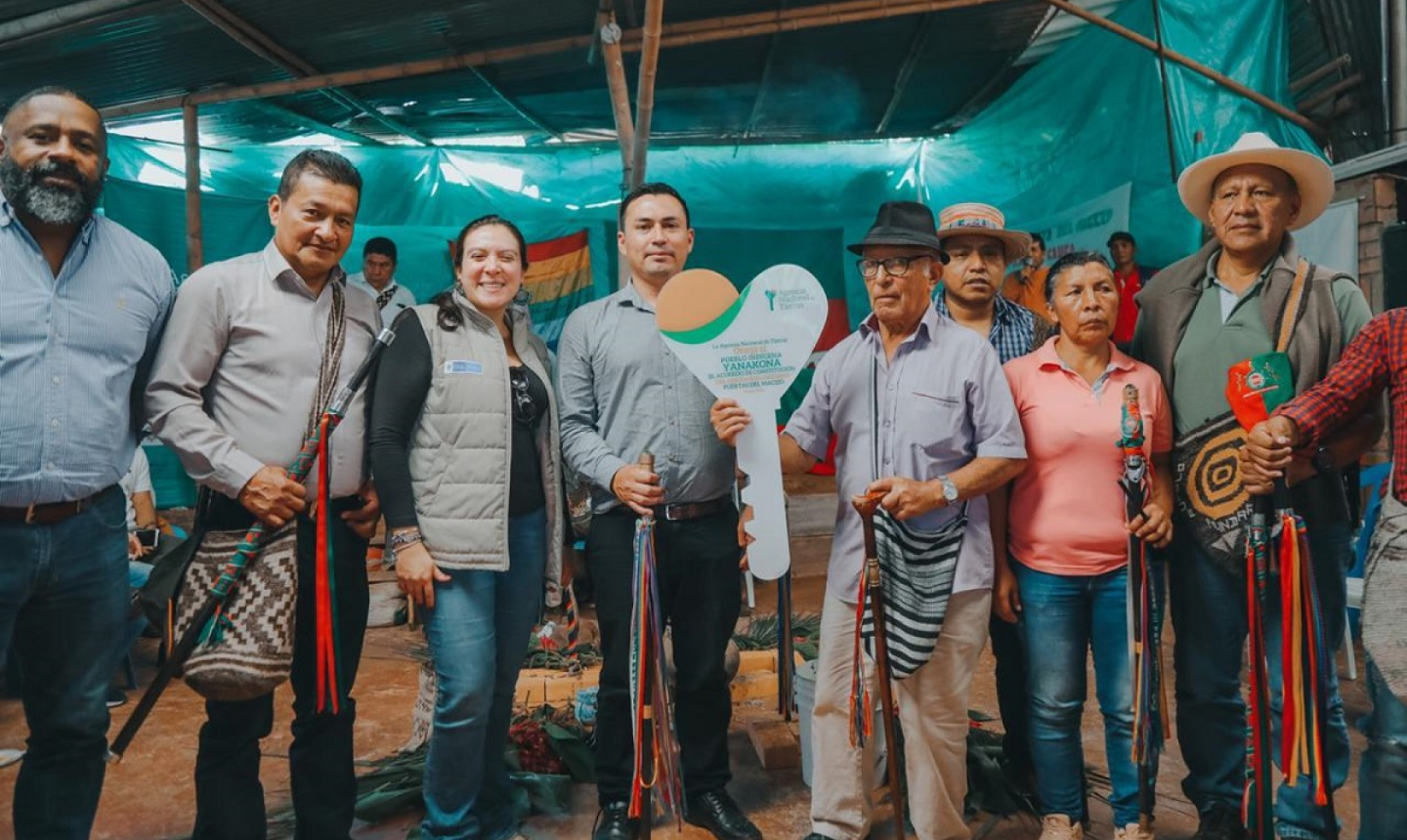 Agencia Nacional de Tierras y CRIC unen esfuerzos para avanzar en la Reforma Agraria