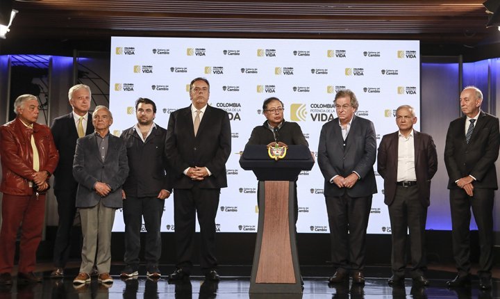Grupo Gilinski y GEA se suman al acuerdo nacional que lidera el gobierno Petro