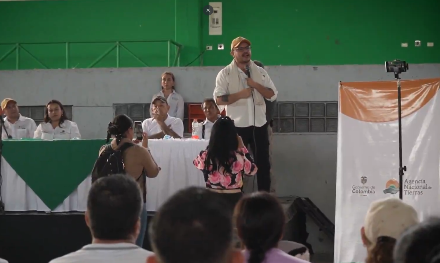 ANT entrega haciendas del paramilitarismo a campesinos víctimas del conflicto en el Magdalena Medio