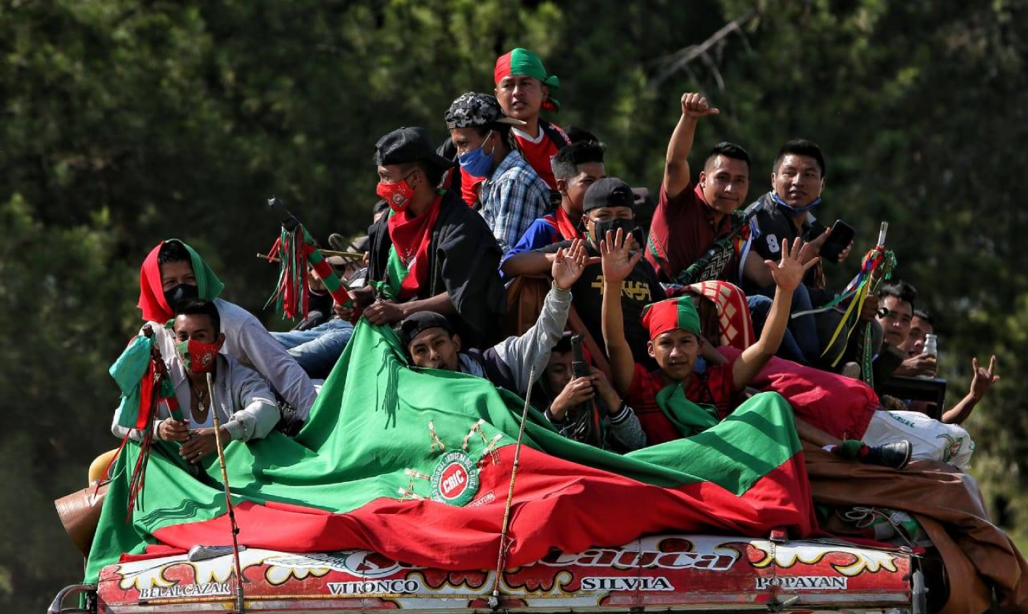 Bogotá se alista para recibir a cerca de 20.000 indígenas en las manifestaciones del 1 de mayo