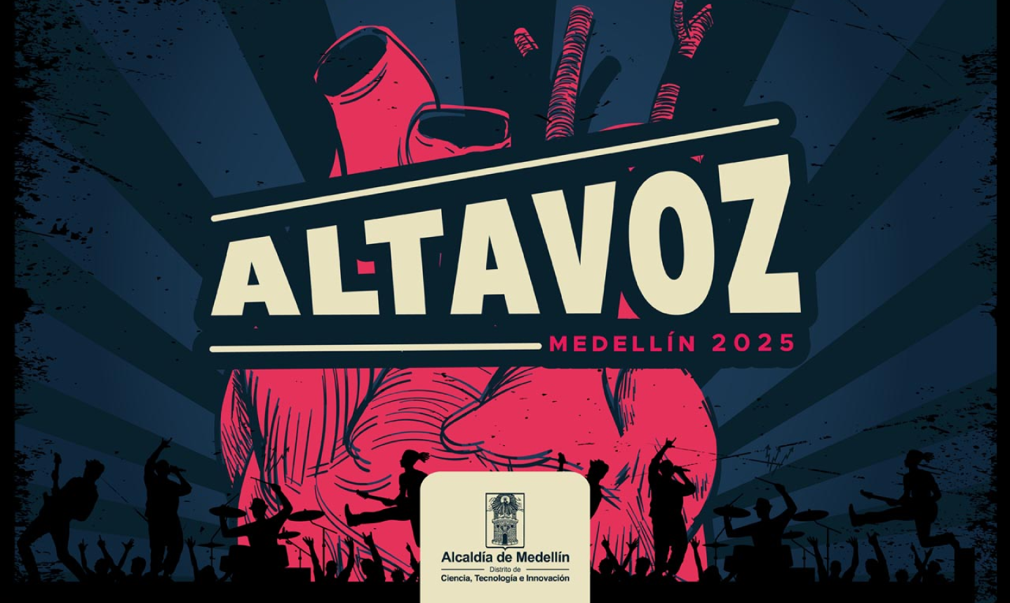 Altavoz 2025 ya tiene sus 70 bandas seleccionadas: Medellín vibrará con rock, rap, electrónica y más
