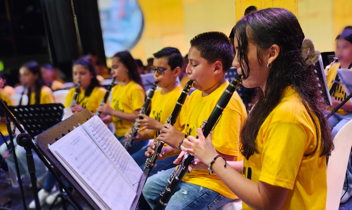 6.800 niños llevan música y esperanza con ‘Sonidos para la Construcción de Paz’