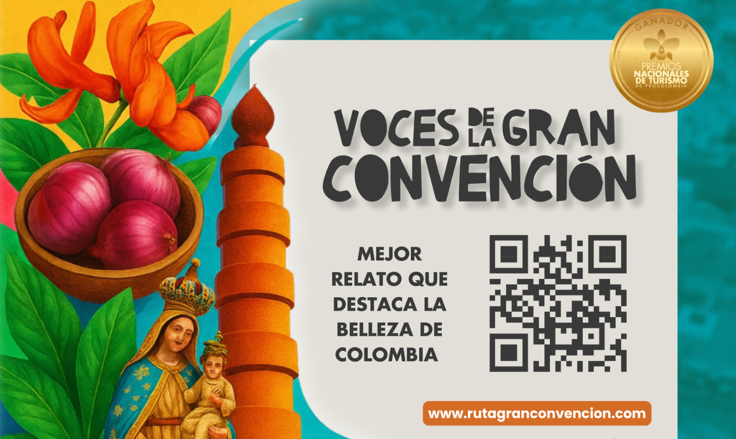 La Ruta de la Gran Convención es reconocida en los Premios Nacionales de Turismo Colombia 2025