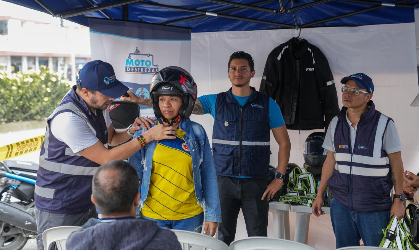 Colombia reduce el riesgo vial pese al aumento histórico de motocicletas, según la ANSV