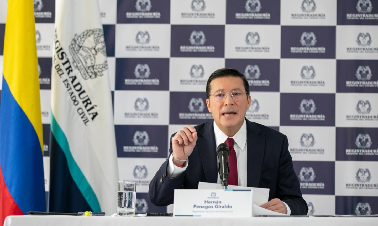 Registraduría presenta boceto del tarjetón único para las consultas interpartidistas del 8 de marzo