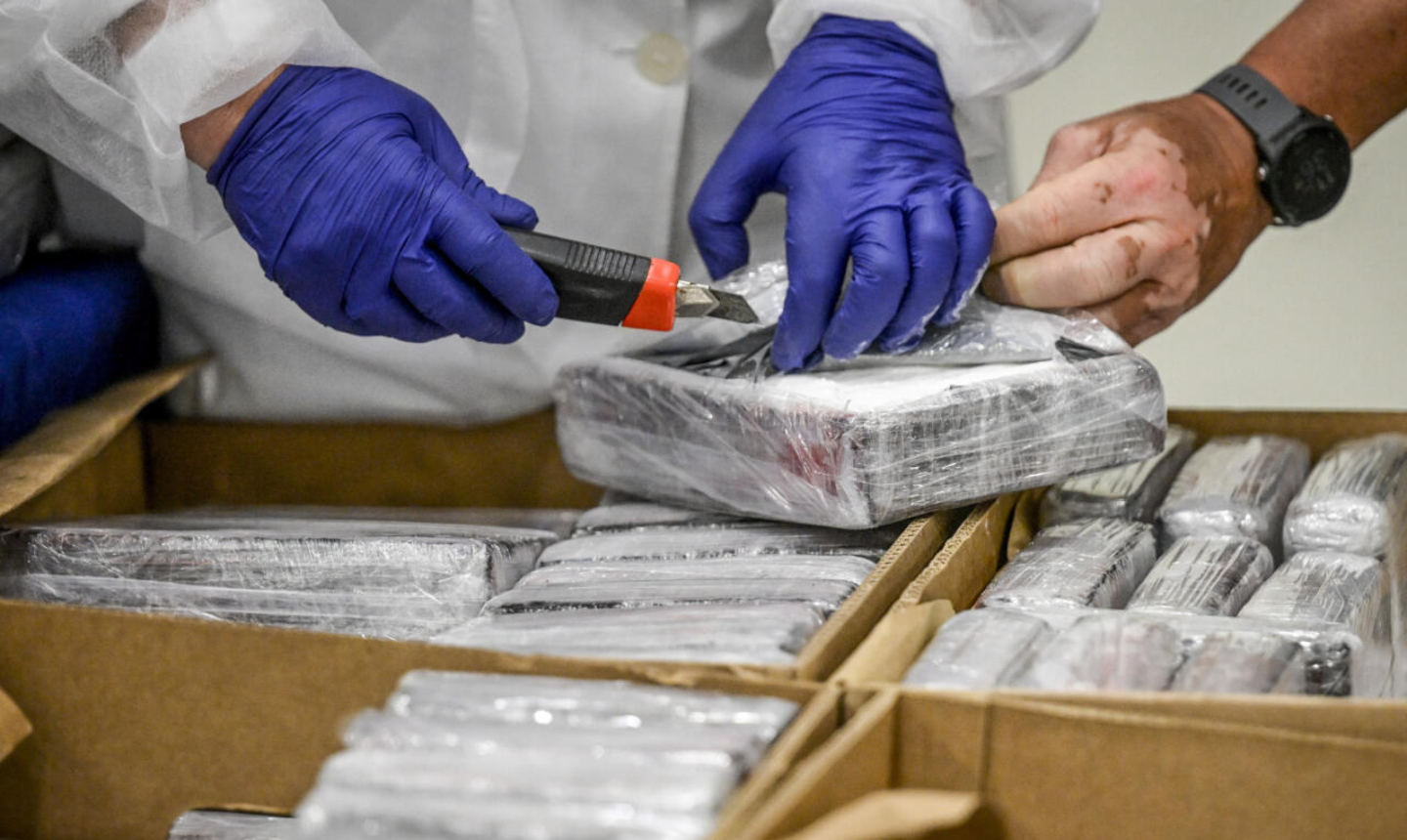 Colombia ocupó el primer lugar del continente en incautaciones de cargamentos de cocaína