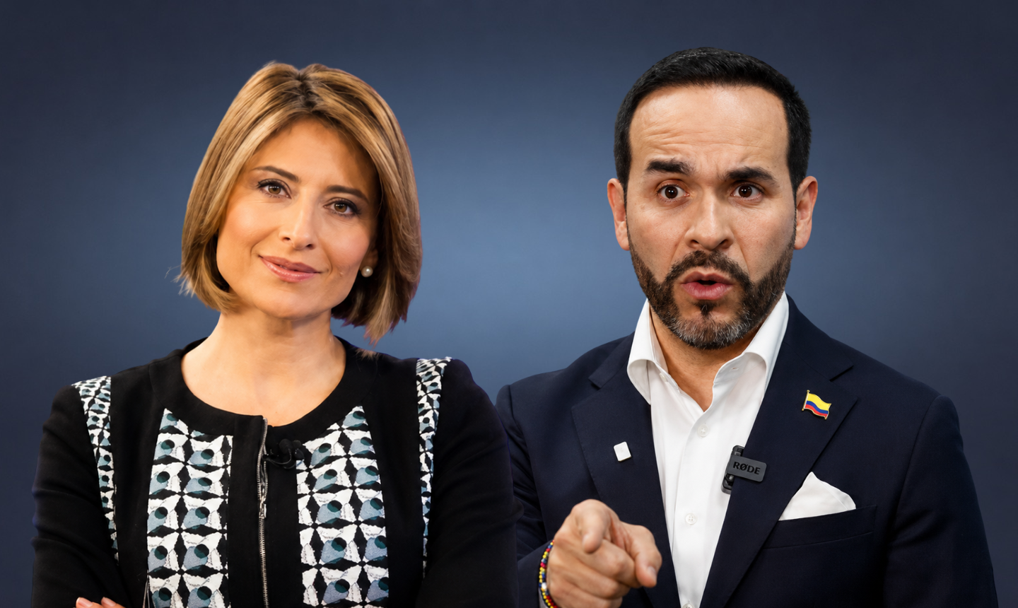 Abelardo de la Espriella atacó a periodista de Noticias Caracol tratándola de “ignorante”