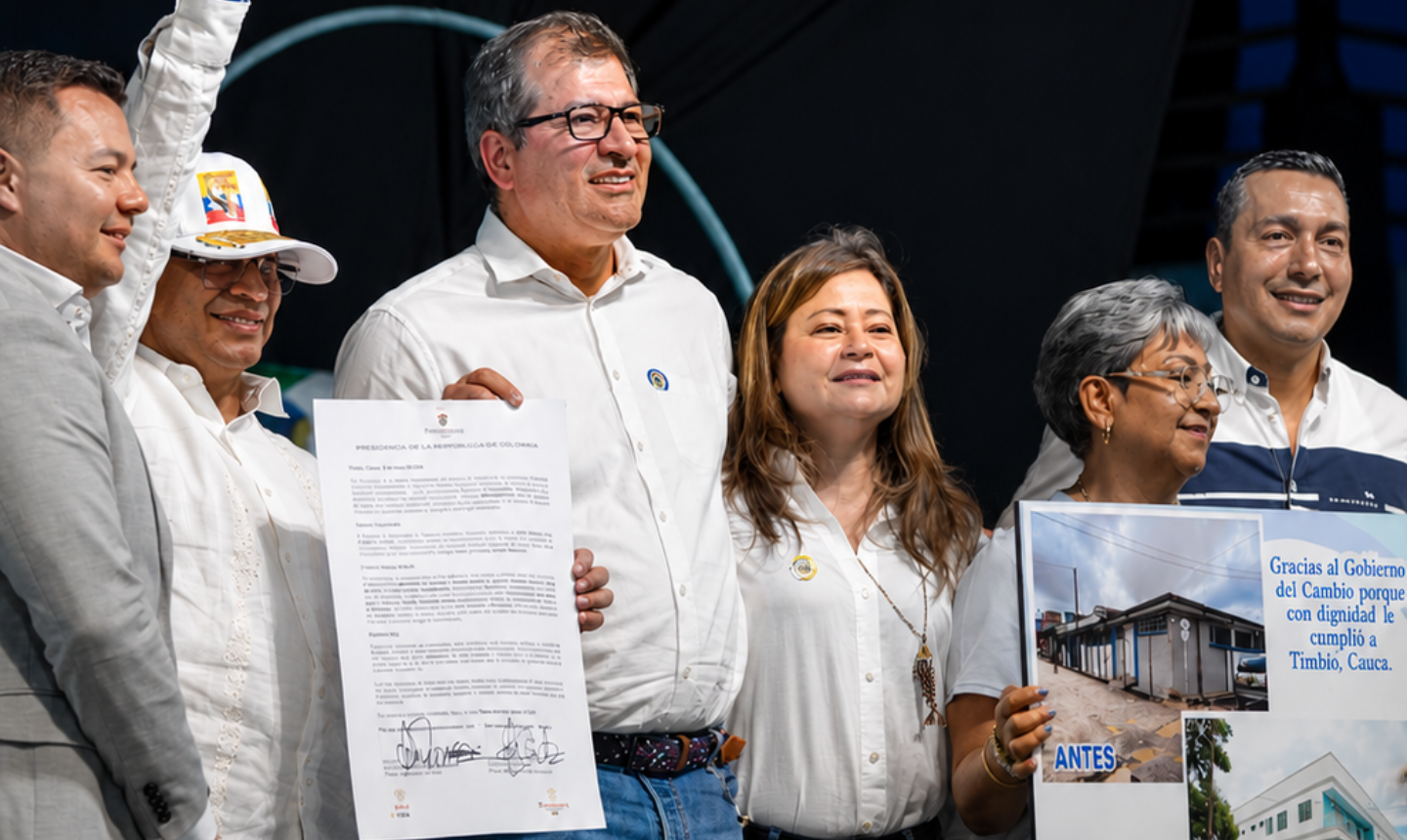 Gobierno Petro entregó nuevo hospital en Timbío y anunció avances viales para el Cauca