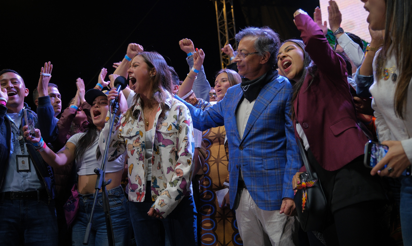 “Fue nuestro presidente”: Antonella Petro emocionó a los asistentes durante la despedida pública del presidente Gustavo Petro