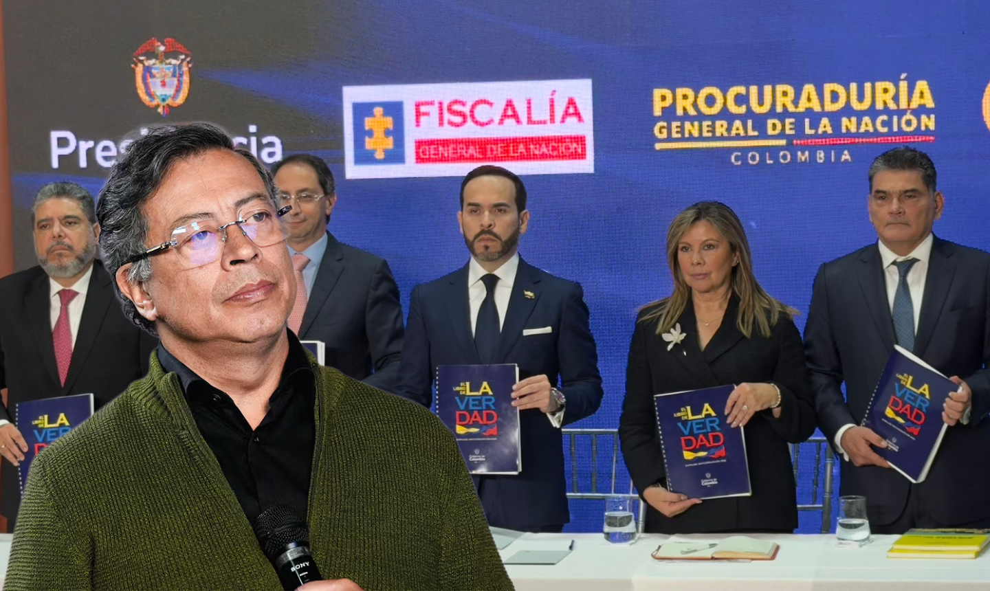 Gustavo Petro reaccionó al ‘libro blanco’ de Abelardo de la Espriella con denuncias de presunta corrupción